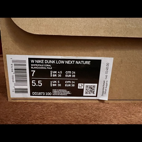 Nike Dunk Low - Next Nature Pale Coral 🤎SOLD🤎 - Picture 4 of 4